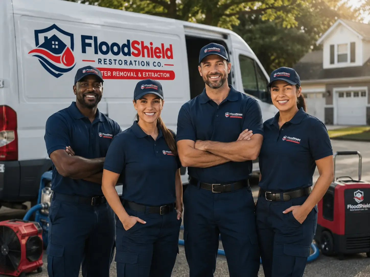 Flood Damage Restoration company in Rosenhayn, NJ